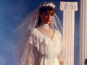 brautkleider 90er