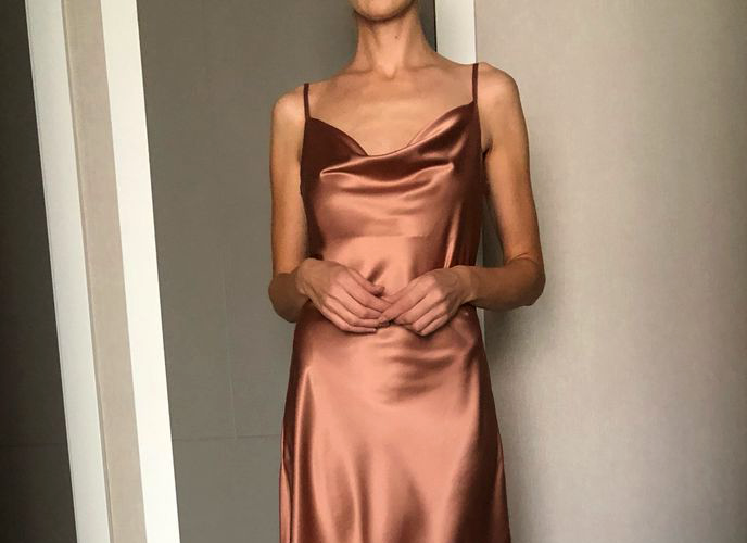 Partykleid in Satin