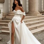 Brautkleid im Cut-Out-Stil 2025